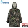 Green Hunting Camo Snug 3D Hoodie