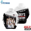 Grey Anatomy Movie Character Anniversary 15 Years 2020 3D Hoodie