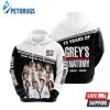 Greys Anatomy Movie Character Anniversary 15 Years 2020 3D Hoodie