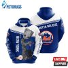 Groot Hold New York Mets 3D Hoodie