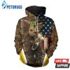 Groot Skull Deer Camo Deer Hunting 3D Hoodie