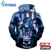 Halloween Horror Night New York Giants 3D Hoodie