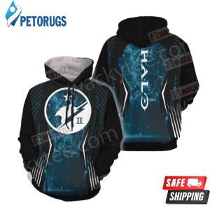 Halo Blue Team 3688 3D Hoodie