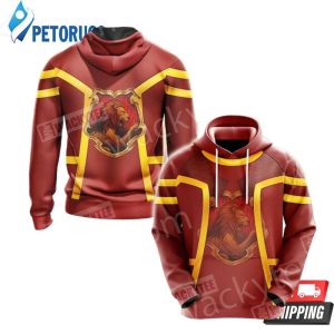 Harry Potter Gryffindor 3333 3D Hoodie