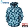 Hibiscus Flower Hawaiian Themed 3D Hoodie