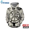 Hippie Give Peace A Chance 3D Hoodie