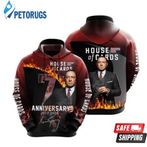 House Of Cards 3D Hoodie