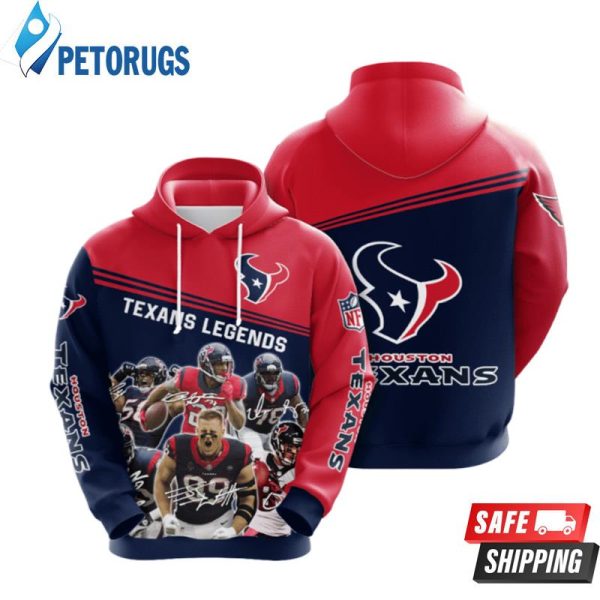 Houston Texans 3D Hoodie