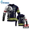 Hungarian Firefighter Blue 3D Hoodie