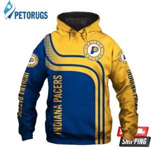 Indiana Pacers And Pered Custom Indiana Pacers Graphic 3D Hoodie