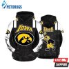 Iowa Hawkeyes Football 3D Hoodie