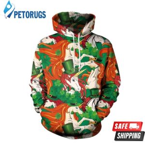 Irish Festival Themed 3D Hoodie