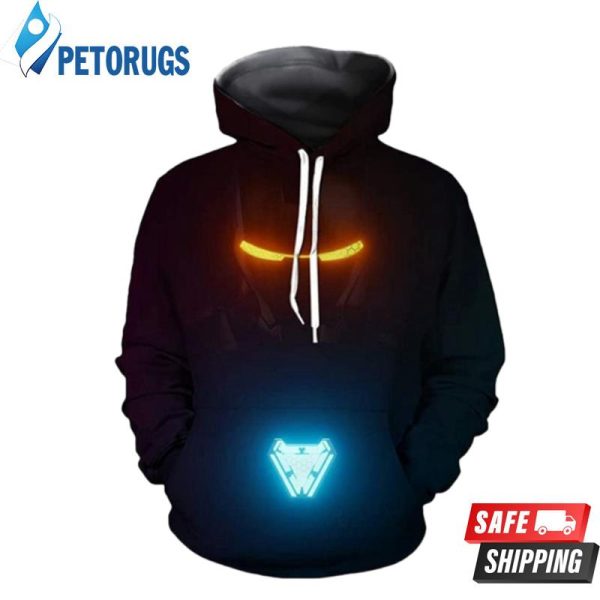 Iron Men 3D Hoodie