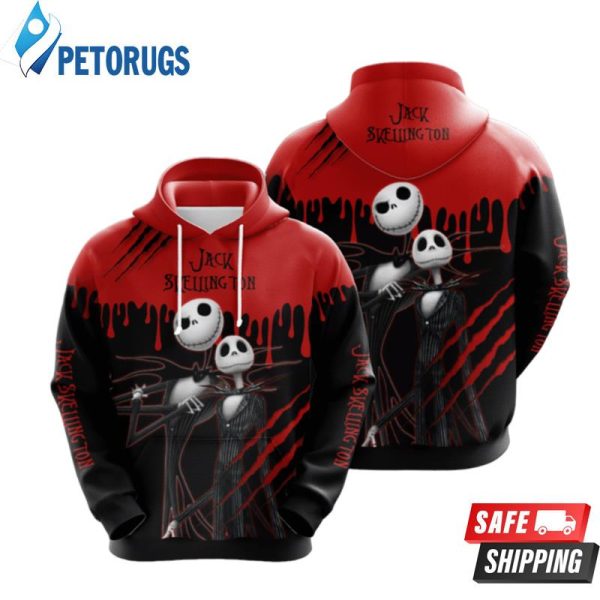 Jack Skellington 3D Hoodie