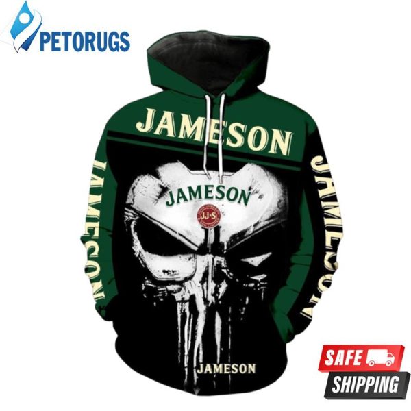 Jameson Lovers Jameson Punisher 3D Hoodie