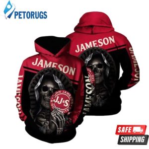 Jameson Skull Head Hold Logo Jameson Jameson 3D Hoodie