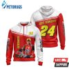 Jeff Gordon 24 Nascar 3D Hoodie