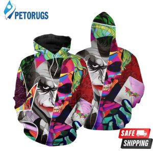 Joker Color 3D Hoodie