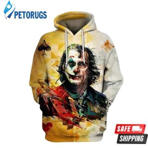 Joker Tragedy Comedy Dc Comic 3D Hoodie