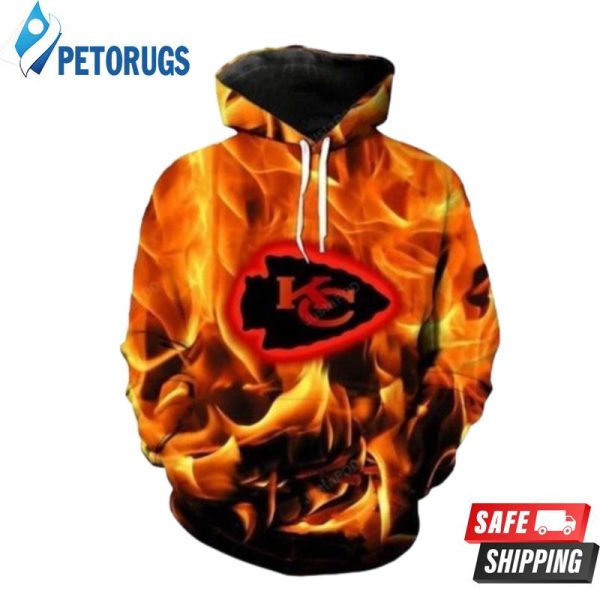 Kansas City Chiefs Hot Awesome And Pered Custom Kansas City Chiefs Graphic 3D Hoodie