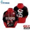 Kansas City Chiefs Patrick Mahomes 3D Hoodie