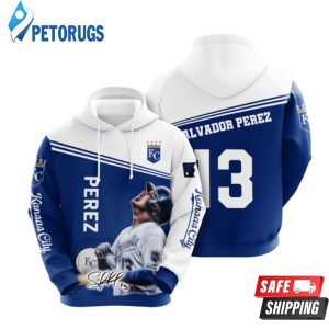 Kansas City Royals Salvador Perez 3D Hoodie