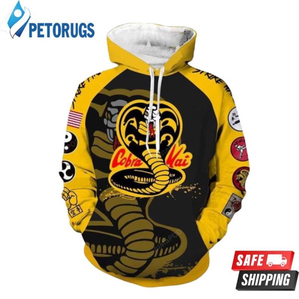 Karate Kid Cobra Kai 3D Hoodie