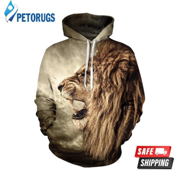 King Lion 3D Hoodie