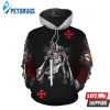 Knights Templar Art 3D Hoodie