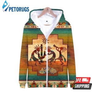 Kokopelli Myth Native American 3D Hoodie