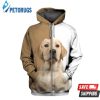 Labrador 3D Hoodie