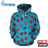 Ladybug Action Pattern 3D Hoodie