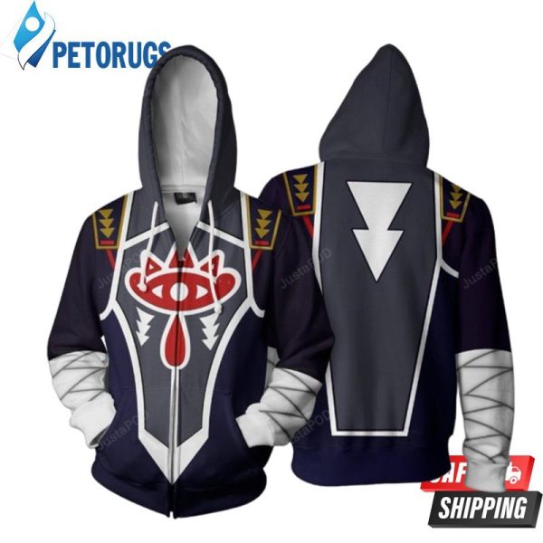 Legend Of Zelda Sheik Cosplay 3D Hoodie