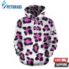 Leopard Pink Skin 3D Hoodie