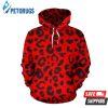 Leopard Red Skin 3D Hoodie