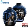 Life On Mars 3D Hoodie