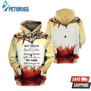 Ligerking Jesus 3D Hoodie