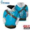 Link Breath Of The Wild 3D Hoodie