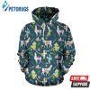 Llama With Cactus 3D Hoodie