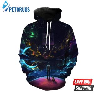 Look Ahead Under The Sky 3D Hoodie