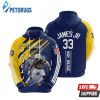 Los Angeles Chargers Derwin James 3D Hoodie