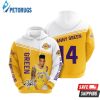 Los Angeles Lakers Danny Green 3D Hoodie