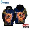 Los Angeles Rams Nfl Football Goat Fire Los Angeles Rams 3D Hoodie