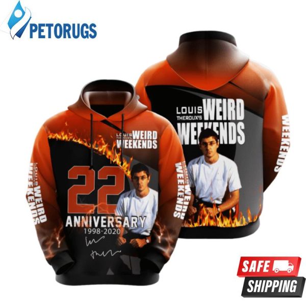 Louis Theroux? Weird Weekends 3D Hoodie