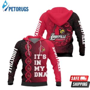 Louisville Cardinal 3D Hoodie