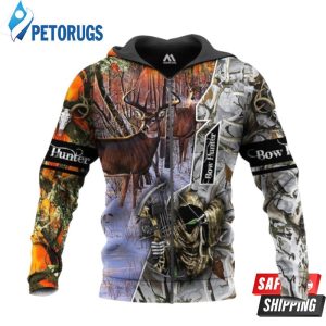 Love Deer Hunting 3D Hoodie