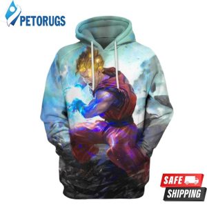 Luminous Energy Dragon Ball 3D Hoodie