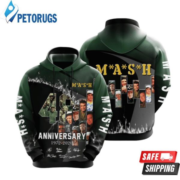 M A H Movie Character Anniversary 48 Years 2020 3D Hoodie