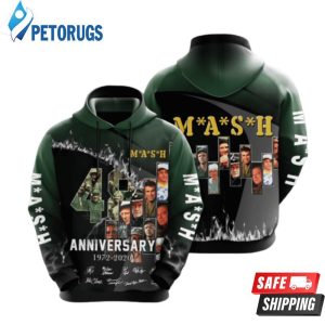 M_A_S_H Movie Character Anniversary 48 Years 2020 3D Hoodie