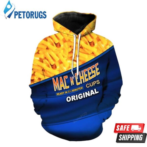 Mac N Cheese Macaroni And Cheese 3D Hoodie